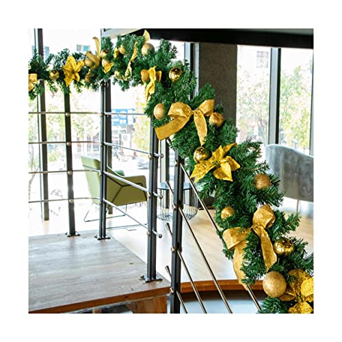 Guirlande artificielle extérieure 270 cm pour décoration de porche et Noël