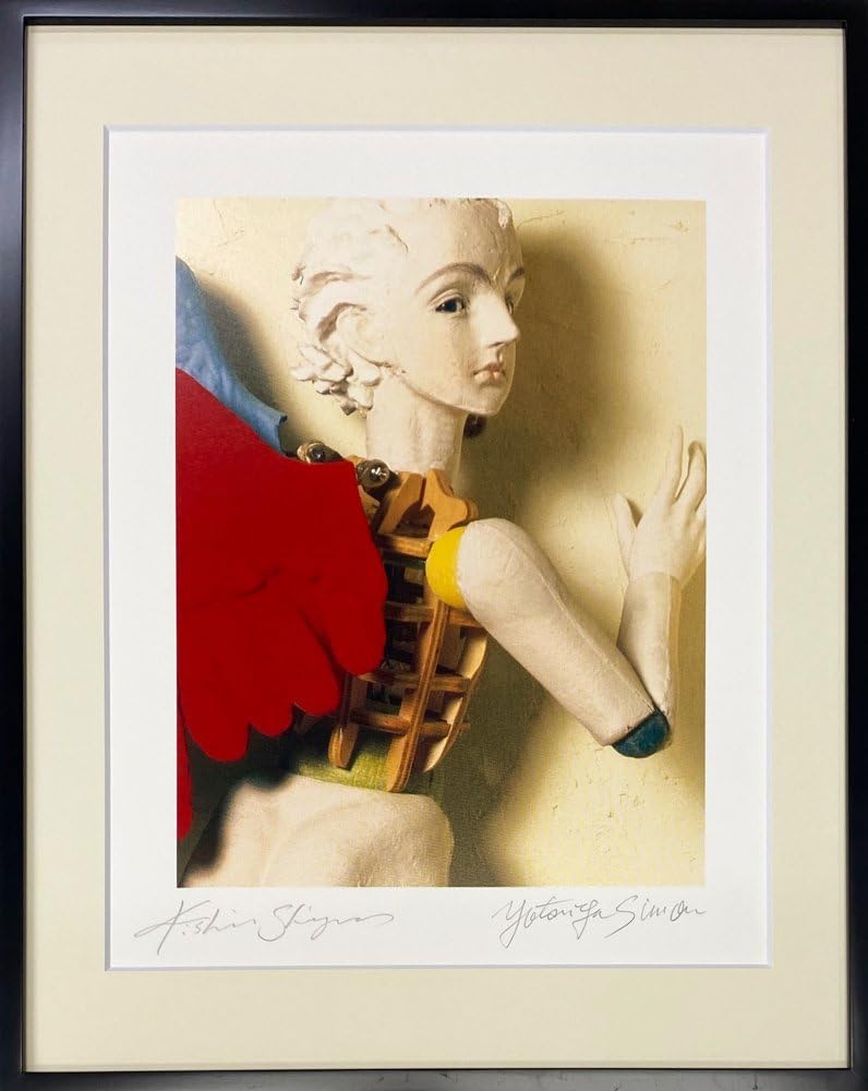 四谷シモン 直筆 肉筆画 Simon サイン入り 四谷シモン 直筆 肉筆画 Simon サイン入り