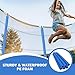 Trampoline Pole Foam Cover | 6PC Foam Tube Sleeves | 88cm Trampolines Poles Replacement Parts Protective Covers | Anticollision Foams Tubing Padding Trampolines Accessories for Outdoor