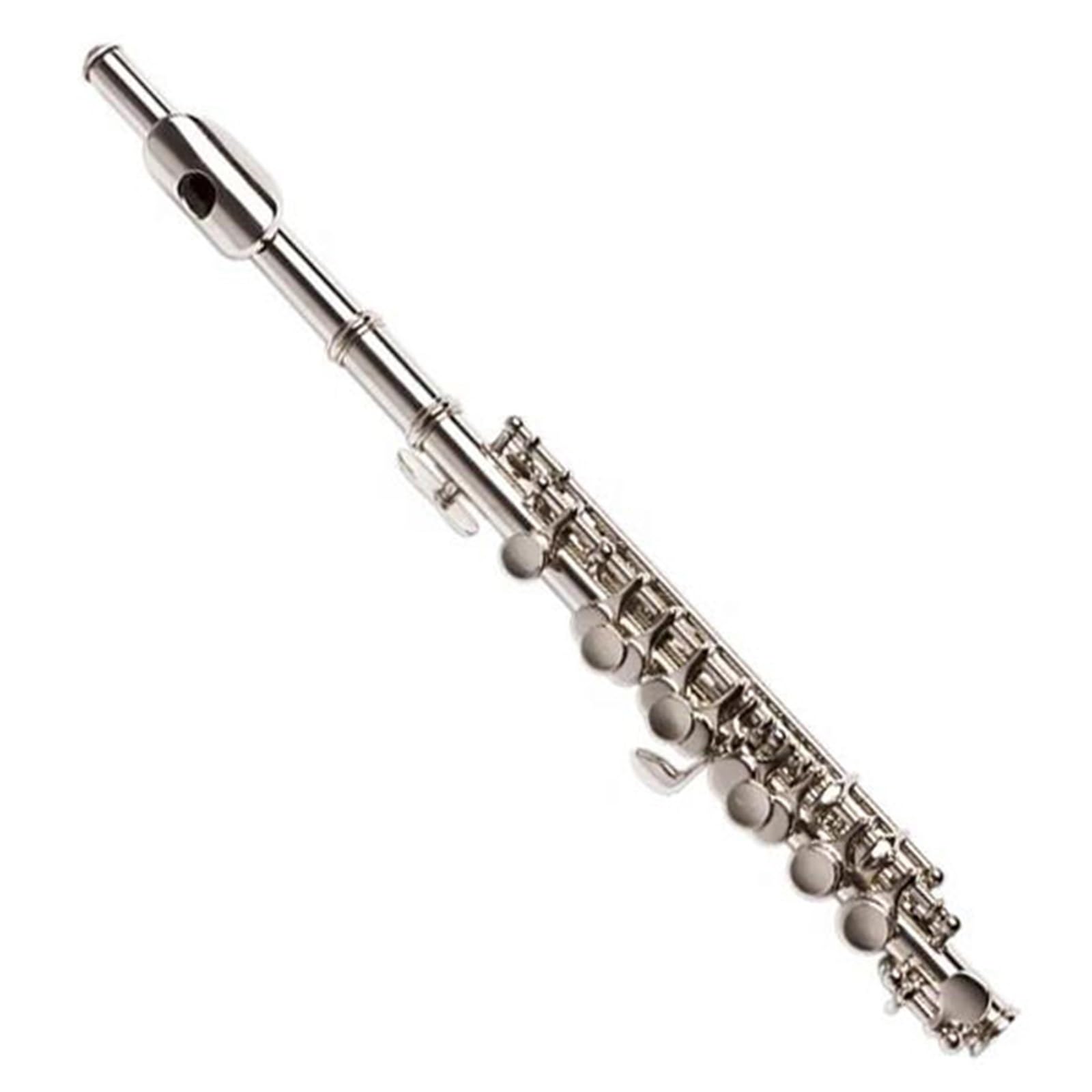 Classic Flet Poprzeczny Flet Piccolo 16 Otworów C ToneWood Korpus Ze Skórzanym Etui Zamknięty Nos Początkujący Profesjonalny Model Wydajności