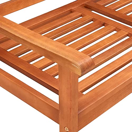 Banc de jardin 2 places compact avec superposition pour petits balcons - 7