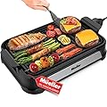 Mueller Ultra Gourmet Electric Grill, Smokeless Indoor Grill, Removable Nonstick Grill Plate, with Adjustable Temperature, 120V