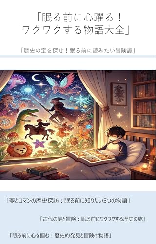 『「眠る前に心躍る!ワクワクする物語大全」: 「歴史の宝を探せ!眠る前に読みたい冒険譚」』