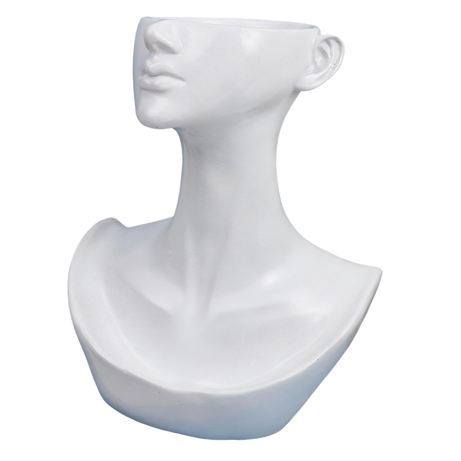 Bbajszx Resin Jewelry Display Model for Showcasing Necklaces Elegant Mannequin Boutique Earrings Organiser Resin Jewelry Display Stand