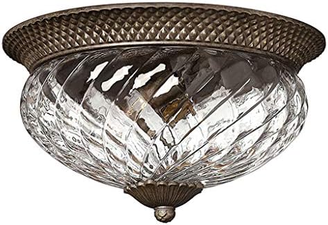 Hinkley Lighting 4881PZ Plantation Pearl Bronze Flush Mount