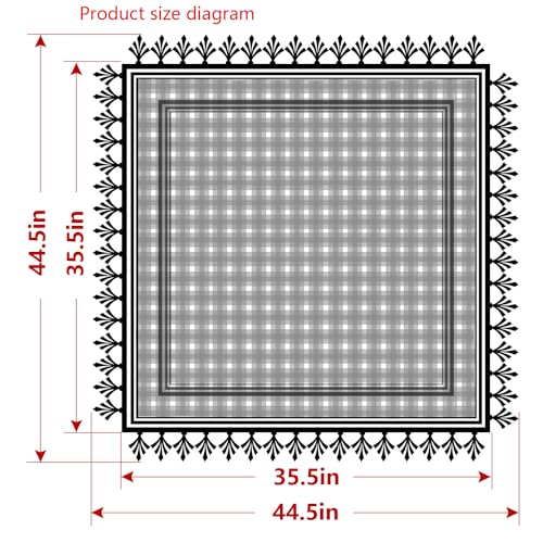 Russian Style Muffler Warm Scarf with Tassel Women's Traditional Scarf Wrap Shawl Fringes Printing Cape4