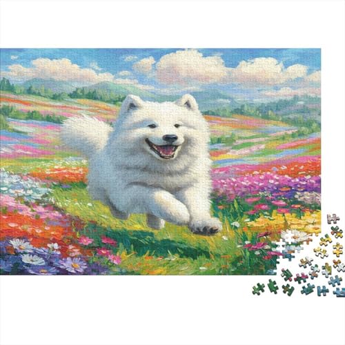 Puzzle imposible de perro de 1000 piezas para adultos, un desafío creativo de 70x50 cm