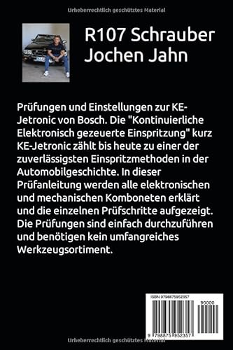 Bosch KE- Jetronic Prüfungen und Einstellungen: KE-Jetronic überprüfen und Fehlerquellen ermitteln,