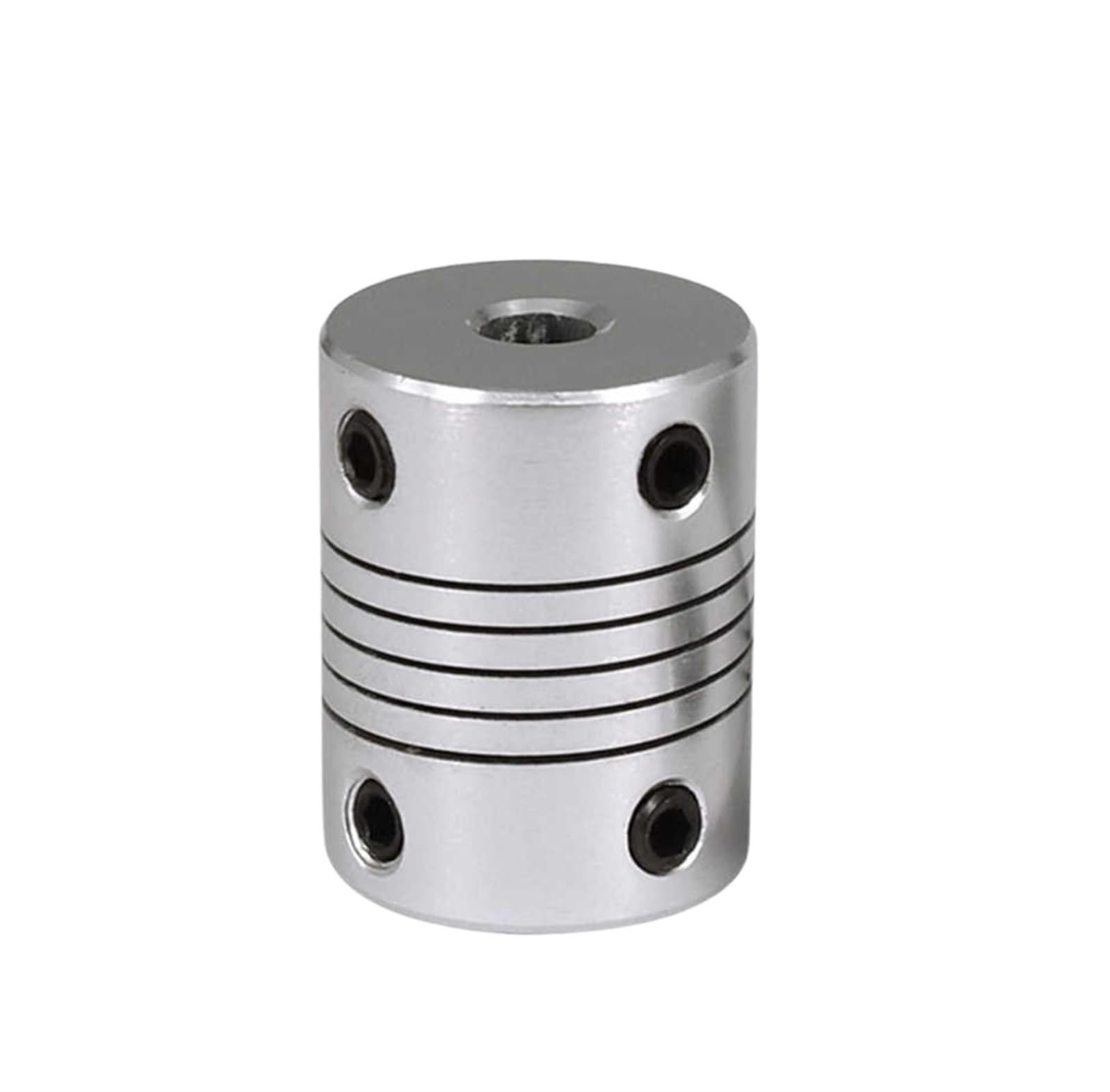 Rigid coupling,Stainless steel rigid coupling 1pcs D19L25 Aluminium Coupling CNC Motor Flexible Shaft Coupling Connector(7mm x 7mm)