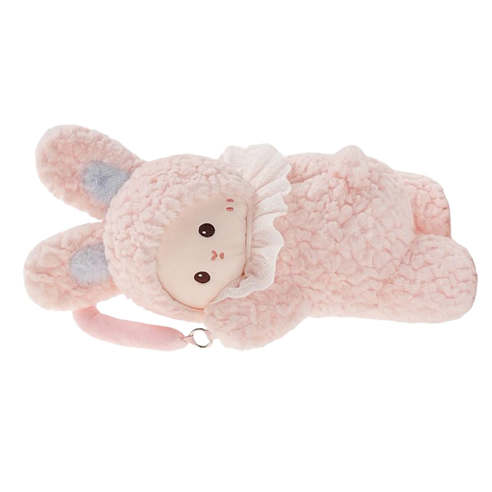 Porte-serviettes pour voiture peluche lapin pour fixer vos mouchoirs sur la visière