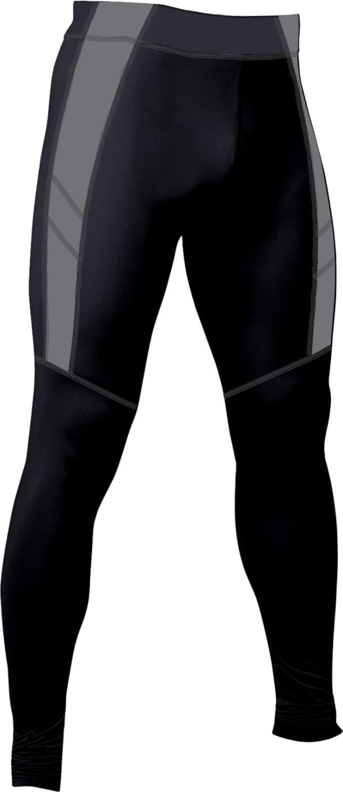 Campus Sutra Gym Tights Men's Nylon Compression Pants Men's Training Yoga Pants Unisex Athletic Fit Leggings in neutral