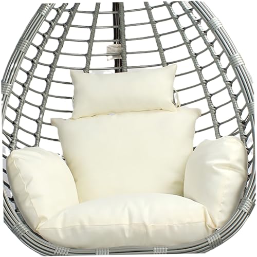 Coussin pour fauteuil suspendu imperméable avec fermeture éclair lavable en machine