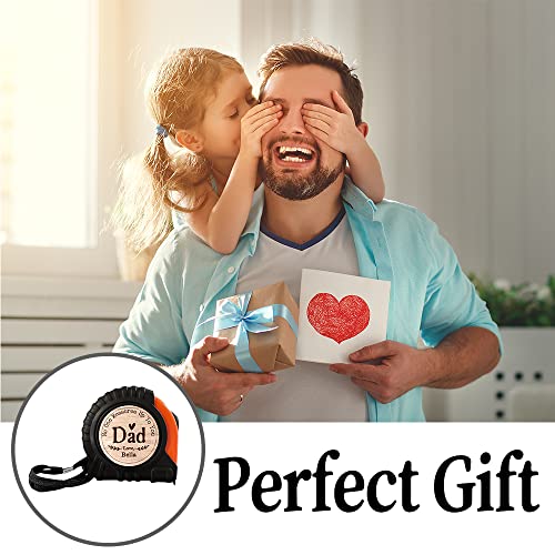 Cinta Métrica Retráctil Personalizada para Papá 10 ft miniatura 7