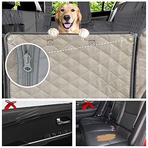 Housse de siège arrière pour chien haut de gamme style hamac - 4
