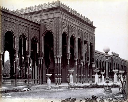 Gazirah Palace au Caire Félix Bonfils Toile Décor Classique Peinture de Prestige 60x90cm