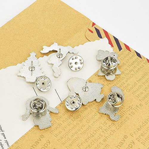 Cute Enamel Lapel Pins Brooches Sets, Diy Dogs Cats Animal Plant Fruits Punk Christmas Halloween Brooches Pin Badges For Clothing Bags Backpacks Jackets Hat #TOP4