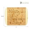Totally Bamboo A Slice of Life Minnesota State Serving and Cutting Board, 11" x 8.75" #5