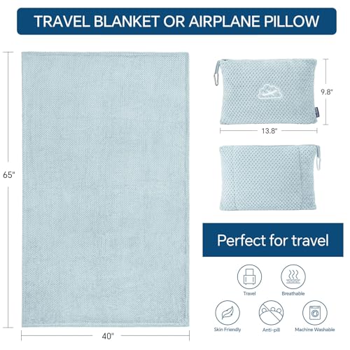 BEDELITE Jacquard Travel Blanket