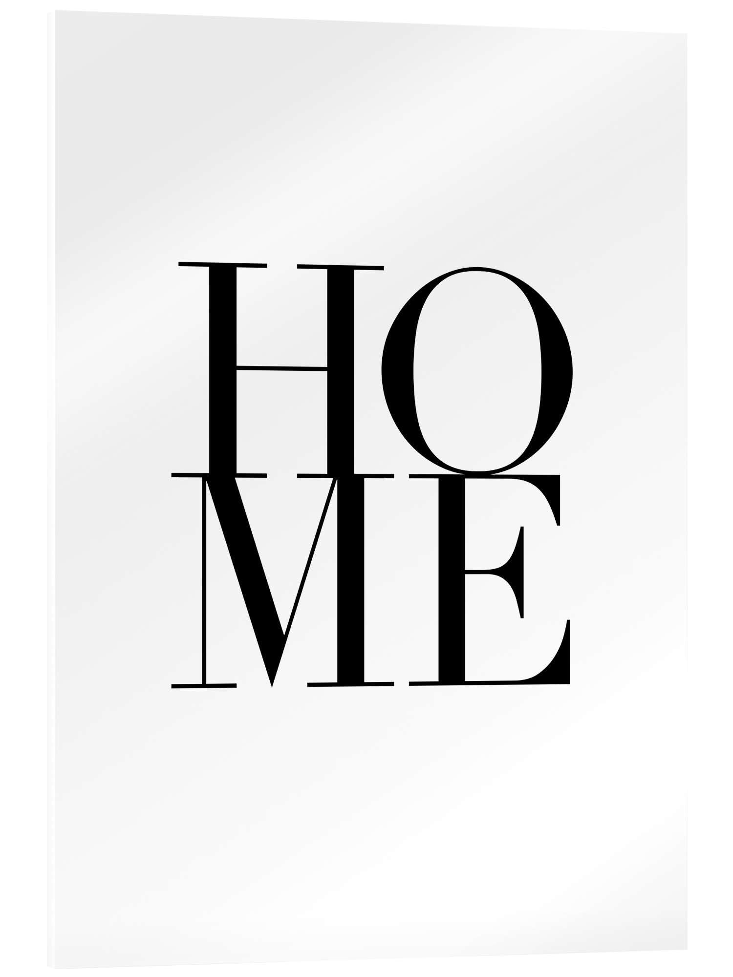 Posterlounge HOME II Acrylglasbild