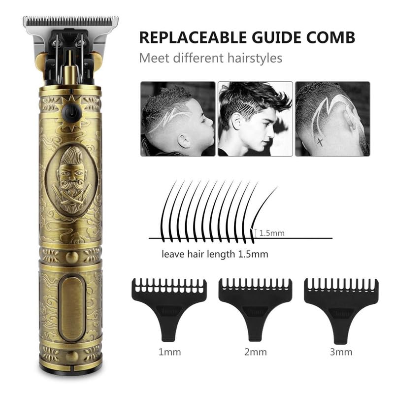 Image of Elevea ๐ญ๐ฑ ๐ฌ๐ฒ๐ฎ๐ฟ๐ ๐ช๐ฎ๐ฟ๐ฟ๐ฎ๐ป๐ Electric Trimmer for men, designed for both hair shaving and precise beard trimming. Experience effortless and versatile styling with this essential tool