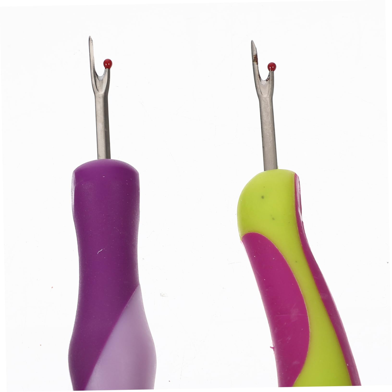 HAPINARY 2pcs Purple Green Seam Rippers Sewing Thread Cutter Kit Embroidery Tools Sewing Remover