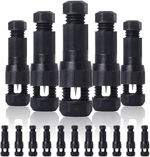 NOAMED Fengyan Lighting Accessories 5pcs/lot Puncture Connector Terminal Post No Stripping Wire Splitting Connector for Underground Lights, Buried Lights, Landscape Lights