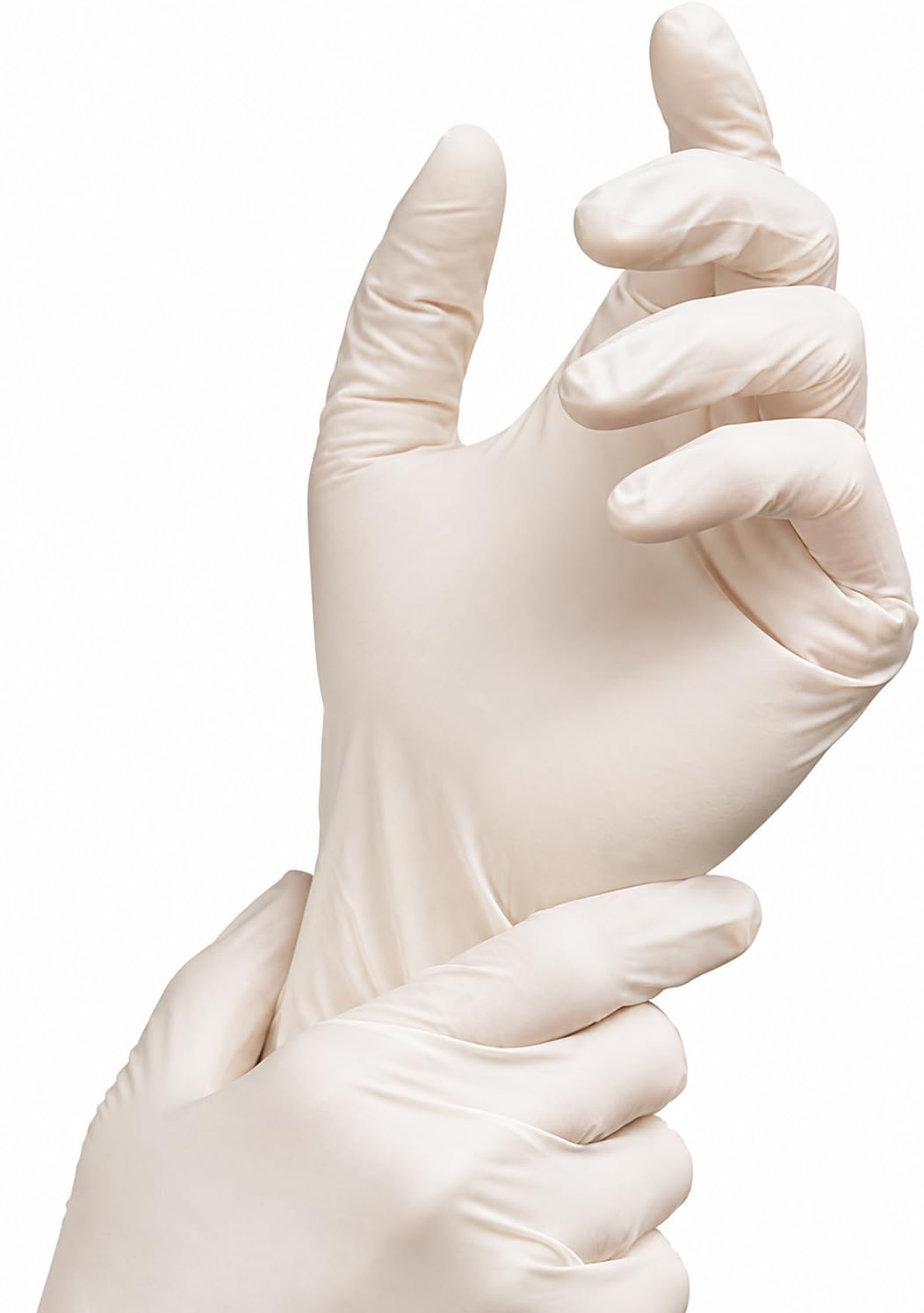 Garden Mile Extra Large 100 Pack Powdered Vinyl Disposable Gloves Non Sterile Clear Protective Gloves for Cleaning, Food Prep, Salon, Tattoo & General PPE Use
