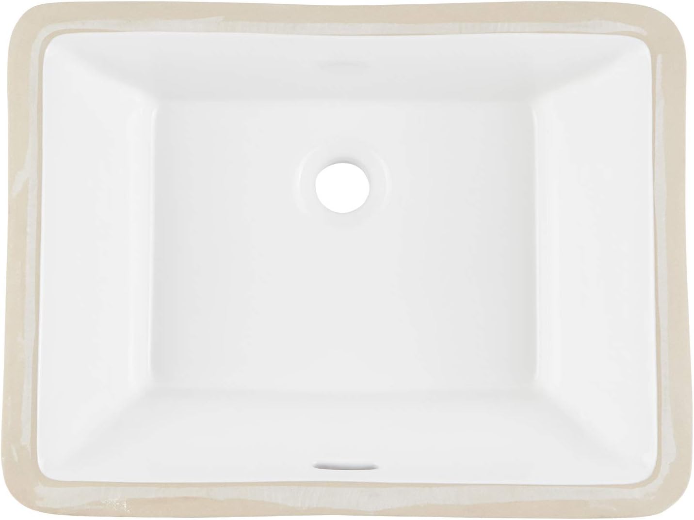 Signature Hardware 447973 Carraway 21" Vitreous China Undermount Bathroom Sink - White