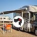 Colingmill 2 Pack Camper Awning Latch RV Awning Lock Kit Camper Awning Part Compatible with Sunchaser 8300 Awnings