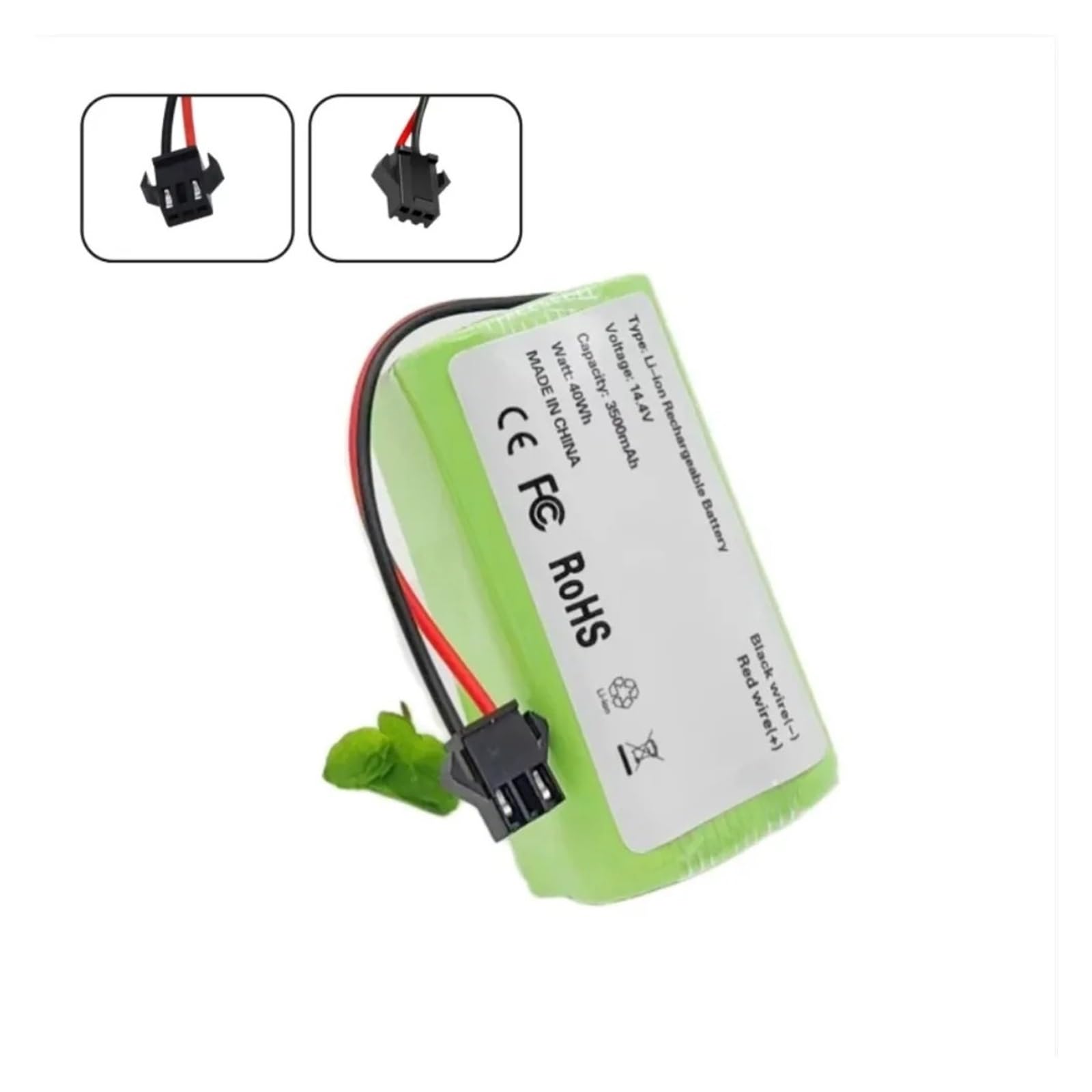 Batería De Repuesto 14,4V, Compatible Con Cecotec, Compatible Con CONGA, 950 990 999 1190 1091 1099 1790 1990 2290 5290 Batería De Aspiradora | 5200mAh