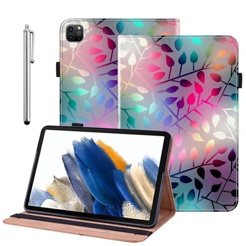 Housse iPad Pro 11 BOLELAW en cuir synthétique premium gravé feuille d érable avec support