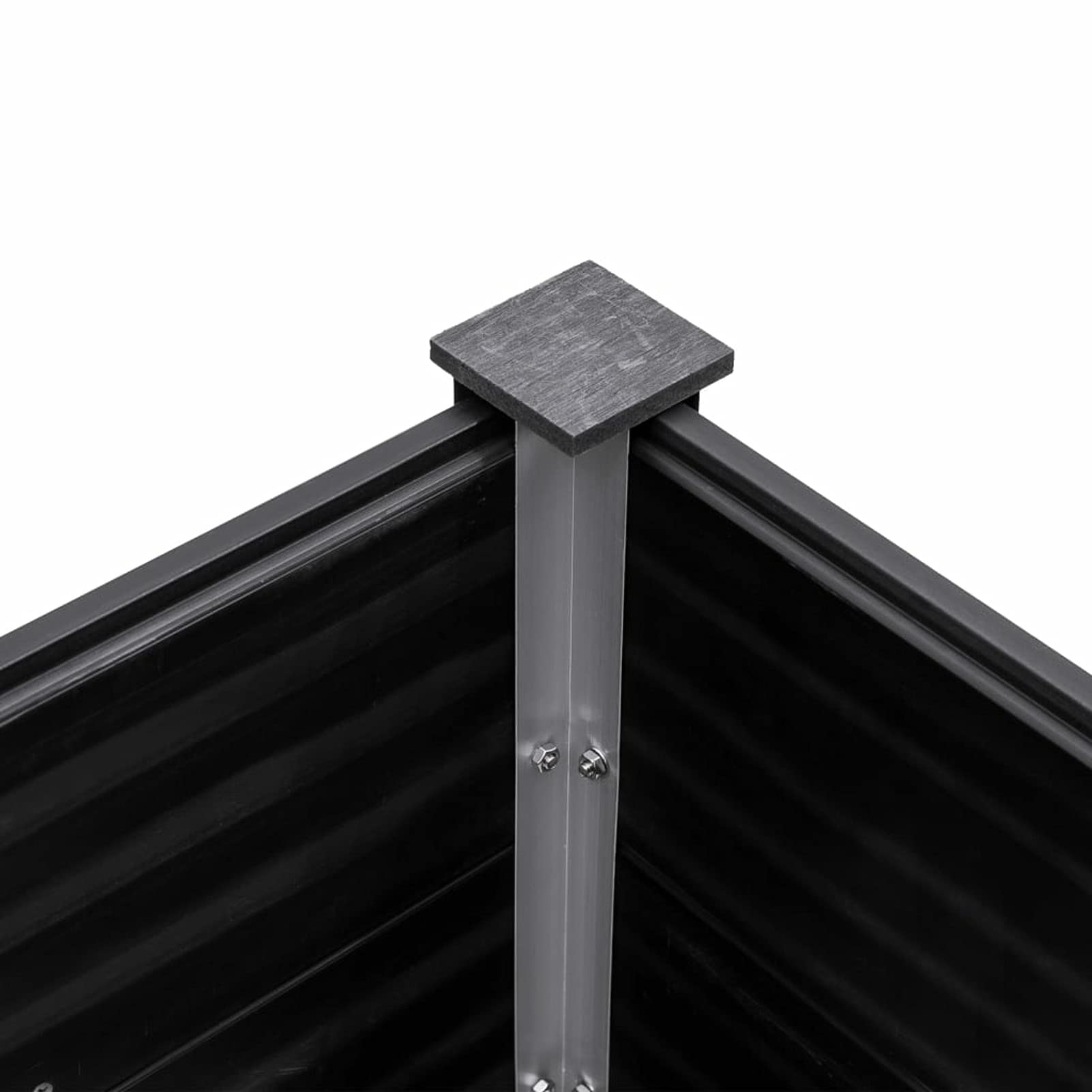 Chusui Arriate, Mesa De Cultivo, Huerto Domestico, Cultivo De Plantas Aromaticas, Arriate De Jardín, de WPC Gris 250x100x54 cm