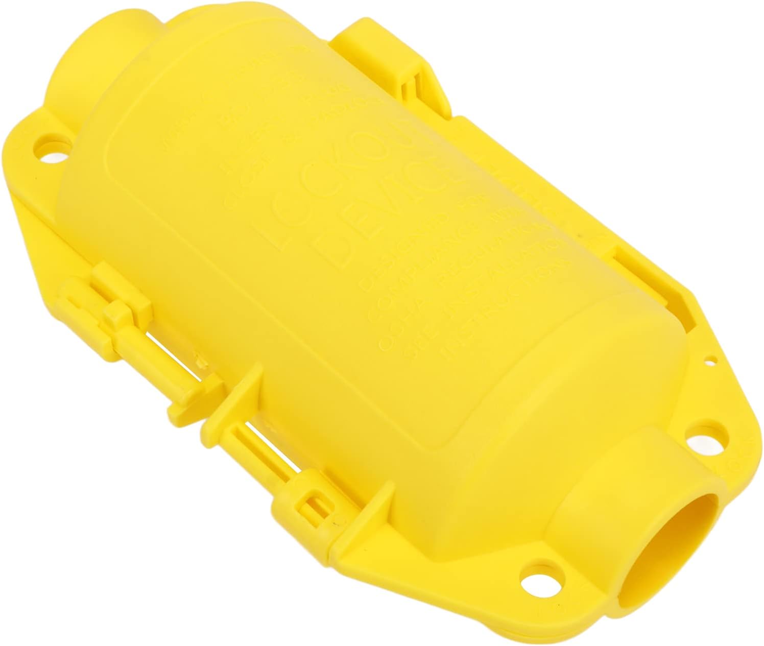 Pilipane Industrial Electrical Plug Lockout Device Set Universal Safety Lockout for Large Industrial Sockets PP Nylon 185x107x79mm