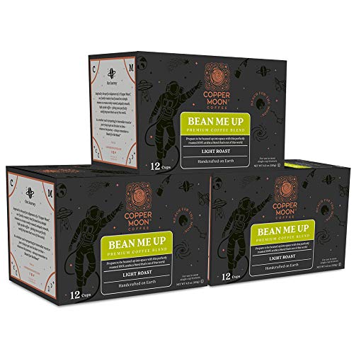 Copper Moon Single Serve Coffee Pods For Keurig K-Cup Brewers, Light Roast, Bean Me Up Blend, 36 Count #TOP1