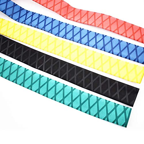Etekgo X-Tube Heat Shrink Wrap Tubing 39"&64" Lengths For Rod Grips-5 Color 14 Sizes (Black, Diamter?35Mm; Length?39? #TOP3