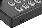 MIDI Controller, Portable Mini 25-Key USB Keyboard and Drum Pad MIDI Controller