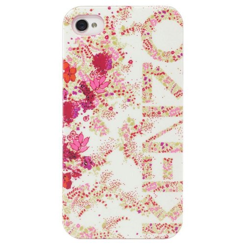 Kenzo beschermhoes Chiara wit voor Apple iPhone 4/4S