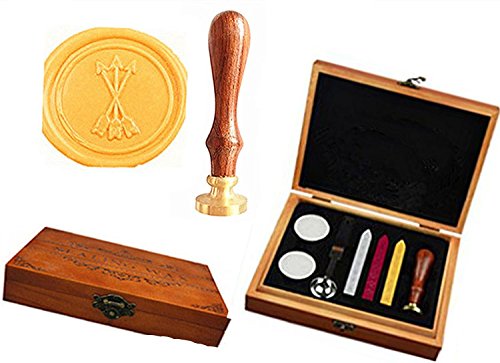 Tampons décoratifs flèches en croix pour personnaliser une carte cadeau