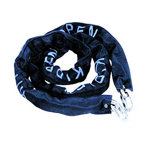 Catena Antifurto In Acciaio Cementato - 10x2000 Mm, Con Rivestimento In Nylon, Per Moto E Cancelli - Foto 6