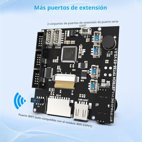 Pantalla táctil TFT35 E3 V3.0 para actualizar y modernizar tu impresora 3D 6
