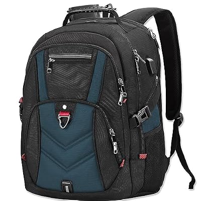 NEWHEY Zaino Porta PC 17,3 Pollici Zaino Lavoro Uomo con USB Zainetto 45L