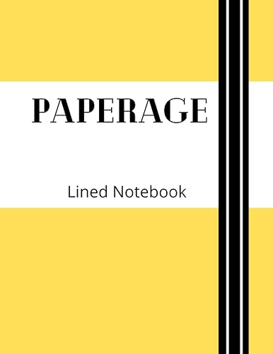 Paperage Lined Journal Notebook Paperage Lined Journal Notebook 8.5x11, Notebook Journal College Ruled 120 Pages, Lined Journal Notebooks for Work,