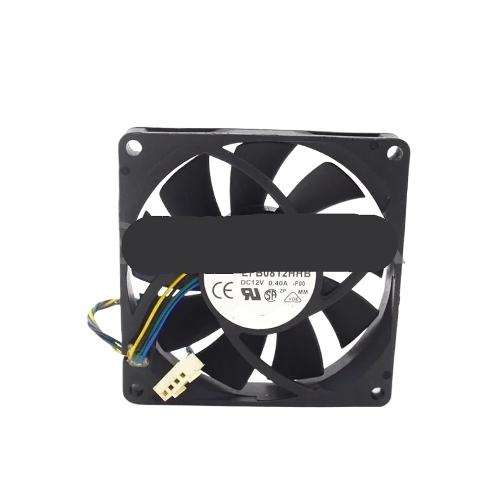 JJKKOZVQF 1Pcs EFB0812HHB 8015 80mm 80 * 80 * 15 12V 0.40A PWM Speed Adjustable Cooling Fan