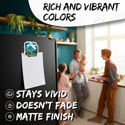 Imán Decorativo Vinilo 4 Pulgadas Pack 2 miniatura 4