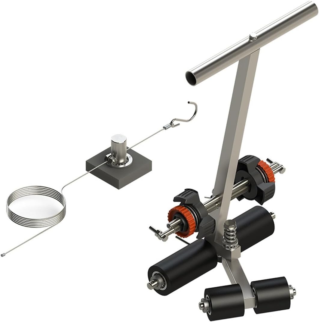 Court Line Tape Machine Court Marking Kit for Concrete Hand Push Floor Marking Tool Playing Field Line Striping Machines Basketball Court Marking Applicator Kit(