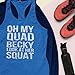 Oh My Quad Becky Look at Her Squat Women's Racerback Tank Top Gym Workout Tank Tops Medium Royal Blue