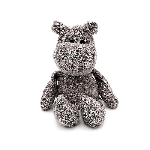 Image of Thermal-Aid Zoo Animals - Mini Happy The Hippo - Heatable Therapeutic Stuffed Animals for Kids - Hot & Cold Therapy - Ice Pack & Heating Pack - 3.15 x 2.6 x 9.3 in