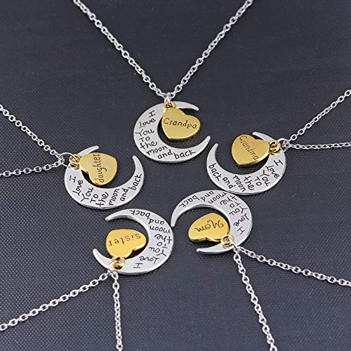 ShiQiao Spl Gifts for Mom Pendant Necklace Mother Gifts for Birthday Christmas Mothers Day3