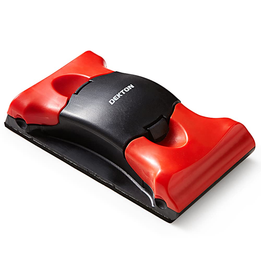 Dekton Hand Sanding Block - 6" - Red