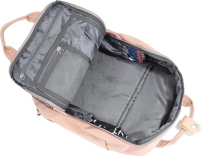 Image of MOCA Himwari Series Waterproof 13-Inch Laptop Backpack for Mens & Womens - Lightweight Multi-Pocket Travel, Work, & College School Daypack Men Women Teens